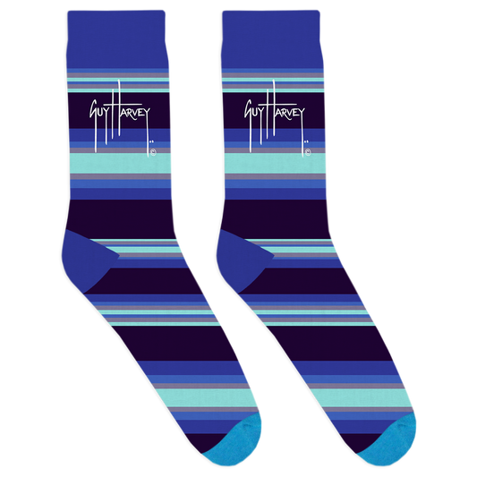 Marlin Stripe Bamboo Knitted Socks View 1