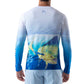 Men's Mahi Mahi Long Sleeve Sun Protection Shirt View 2