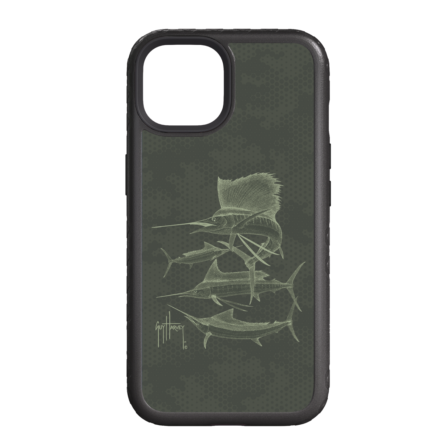 iPhone 14 Models - Fortitude Green Camo Phone Case View 5
