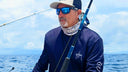 Bill Boyce traversing the open sea