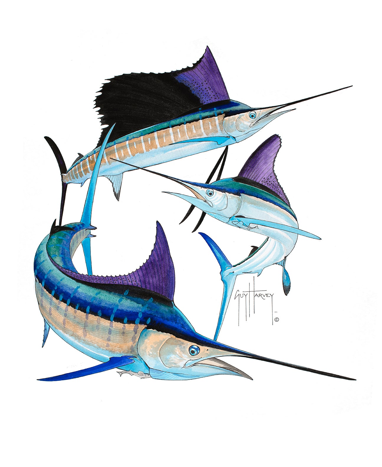 "Billfish Slam" Original