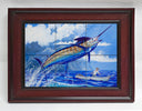 "Stormy Blue" Tile Art
