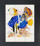 "Angel Reef - King Angel" Tile Art