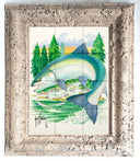 "Sockeye at Secluded Bay" Tile Art