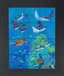 "Eagle Ray Pass" Tile Art