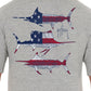 Men's Stacked USA Short Sleeve T-Shirt View 3
