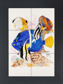 "Angel Reef - King Angel" Tile Art