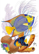 "Angelfish Duet"  Limited Edition Print