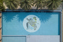 Turtle Medallion Mosaic - Small