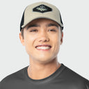 Bass Patch Khaki Trucker Hat