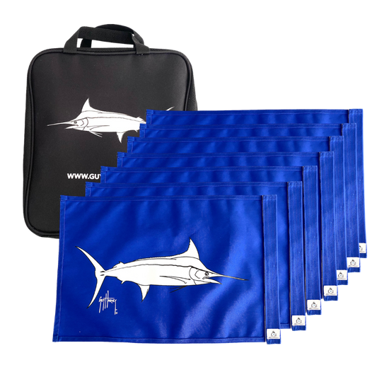 Blue Marlin Fishing Flag Pack