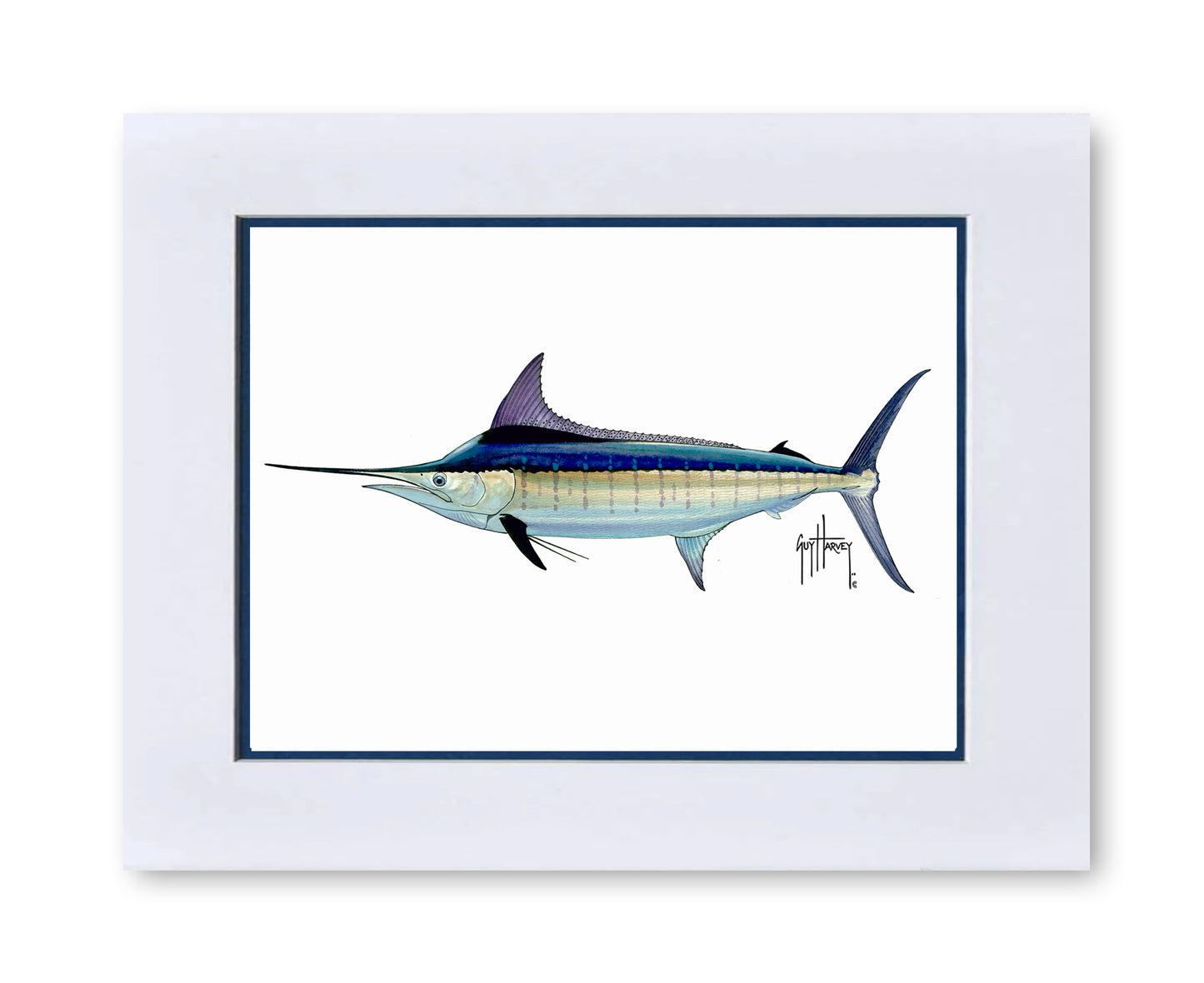 "Blue Marlin" Grande Mini Print