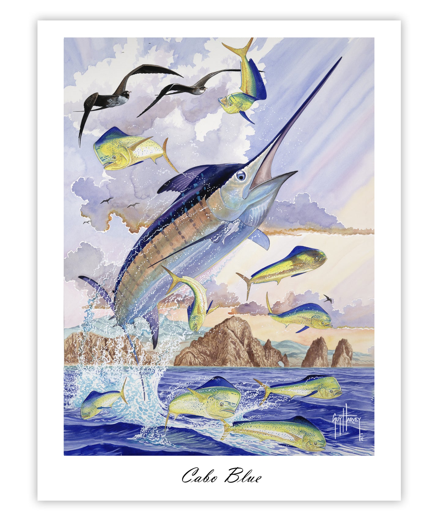 "Cabo Blue" Limited Edition Lithograph