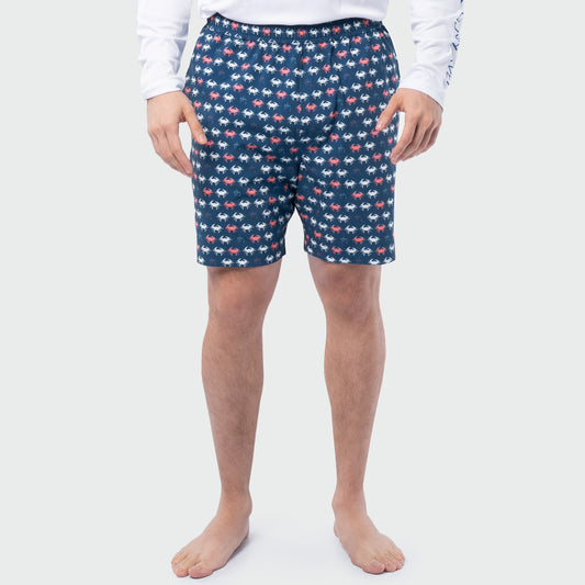 Castaway 7" Volley Swim Trunk - Crab Walk