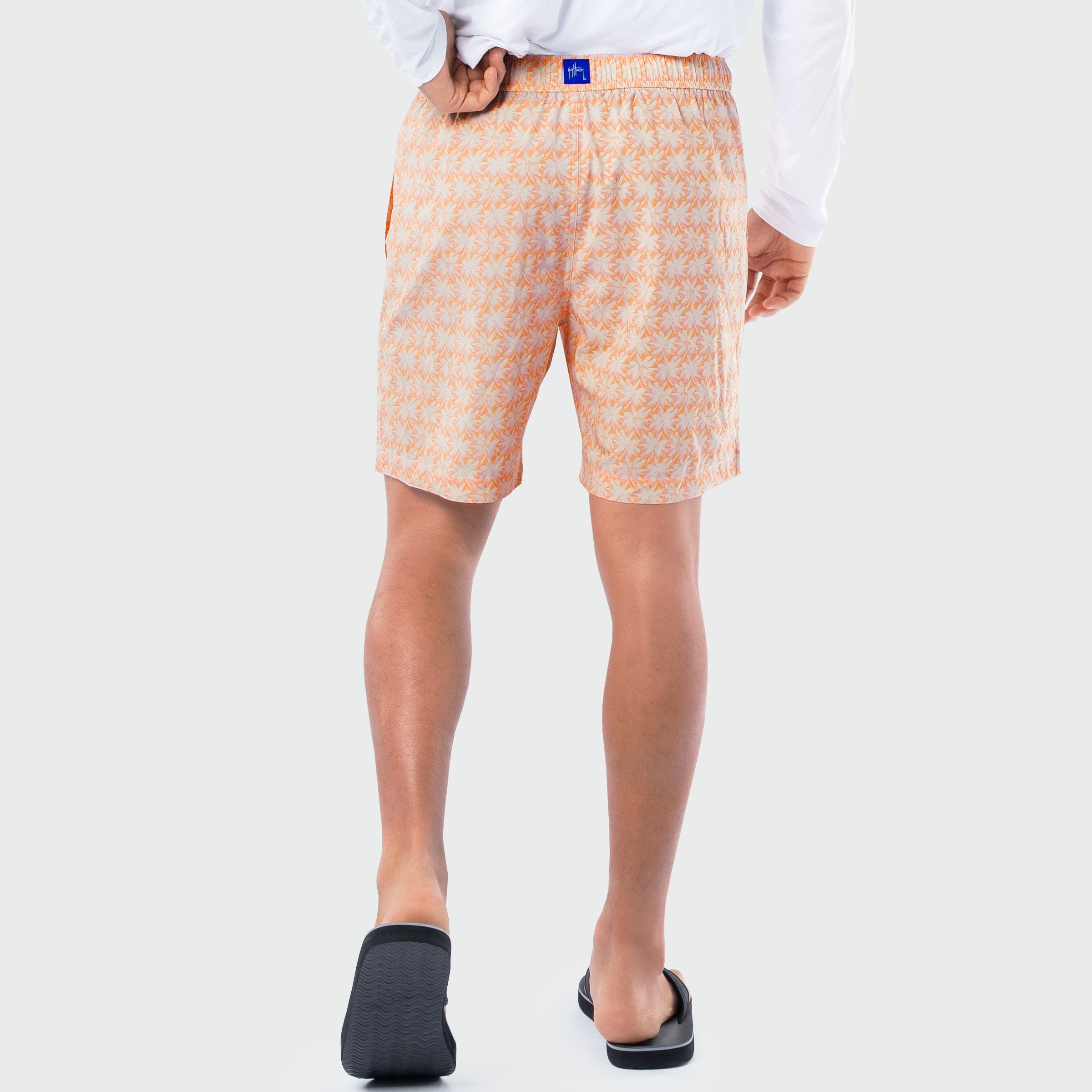 Castaway 7" Volley Swim Trunk - Dot Palm