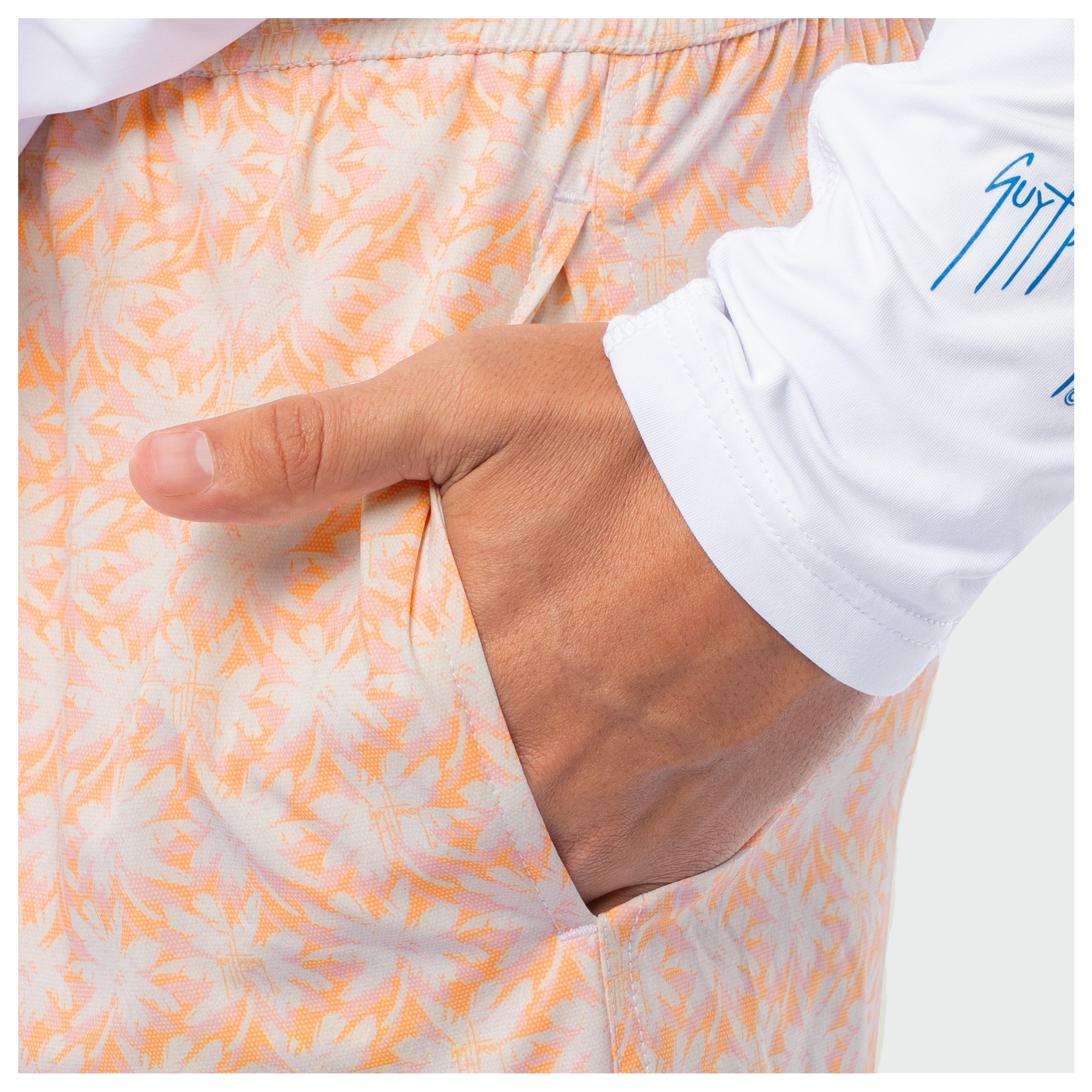 Castaway 7" Volley Swim Trunk - Dot Palm