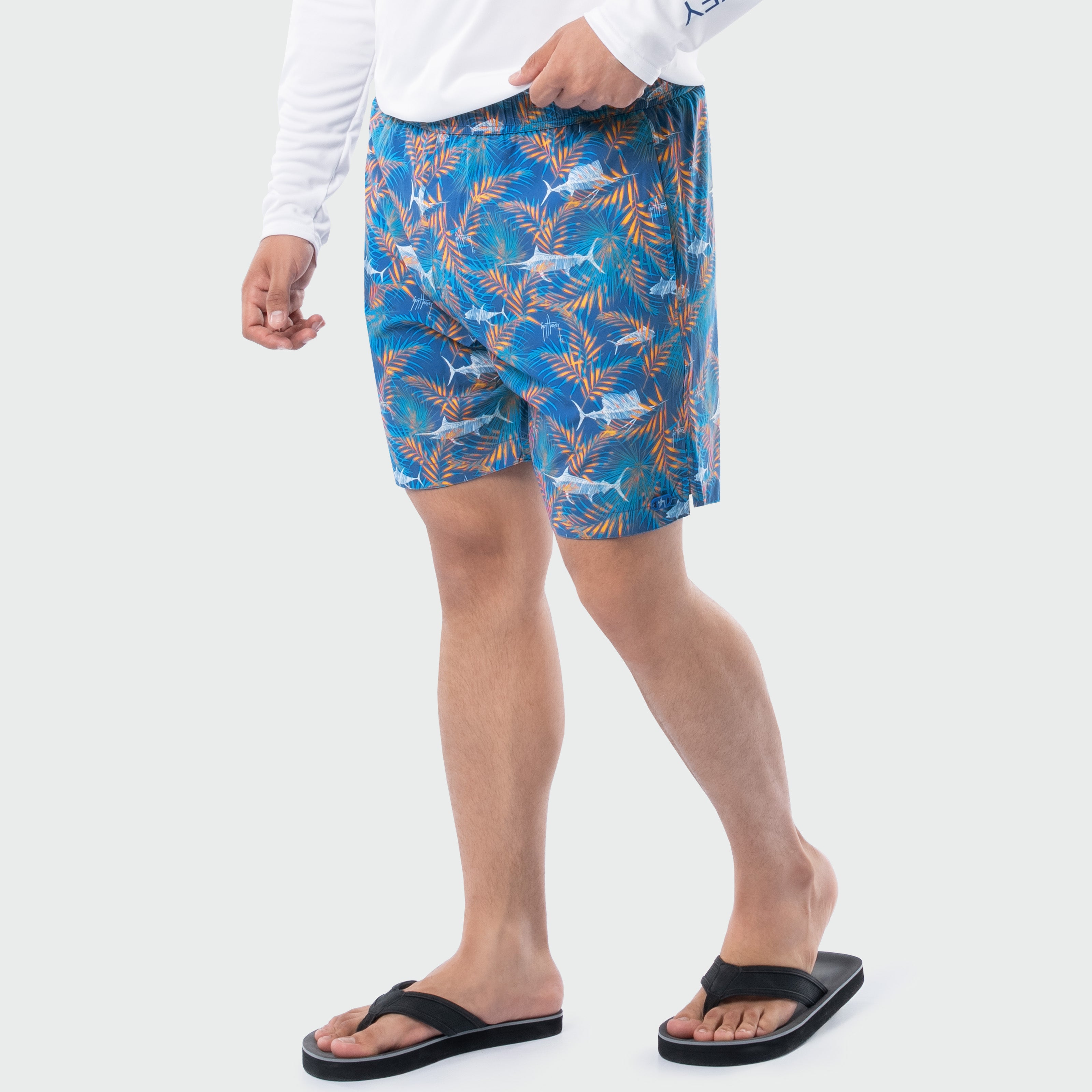 Castaway 7" Volley Swim Trunk - Incognito