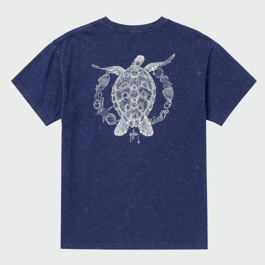 Coastal Wash Tee - Turtle Stipple