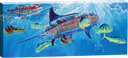 "Depth Charge" Small Canvas Art