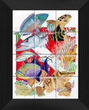 "Divers Delight" Tile Art