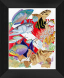 "Divers Delight" Tile Art