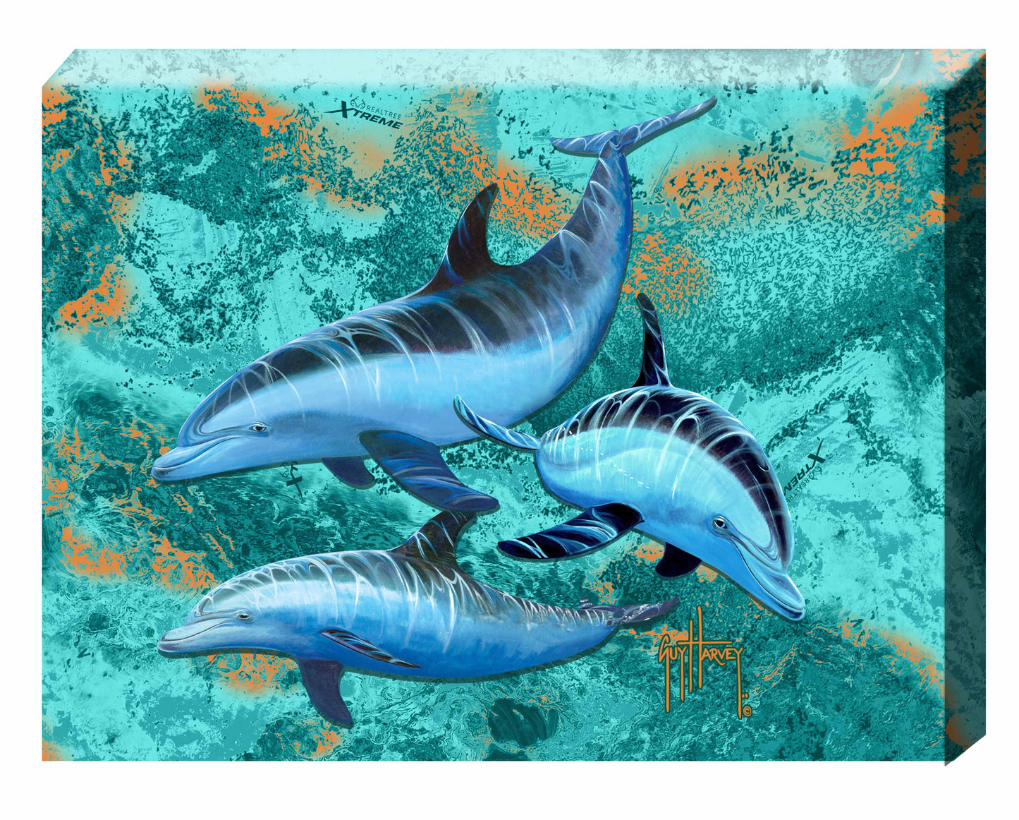 Realtree Xtreme Porpoise Small Canvas Art View 1