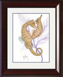 "Seahorse Pair" Mini Print