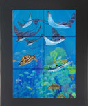 "Eagle Ray Pass" Tile Art