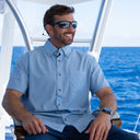 Eco Angler Fishing Shirt - Gingham
