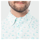 Eco Angler Fishing Shirt - Maritime Motif