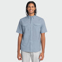 Eco Angler Western Fishing Shirt - Faded Denim