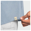Eco Angler Western Fishing Shirt - Faded Denim