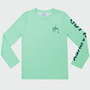 Kids Eco Cast Sun Protection Crew - Circle Marlin