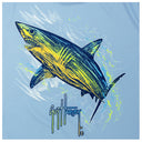 Kids Eco Cast Sun Protection Crew - Mako Scribble