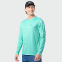 Eco Cast Sun Protection Crew - Pool Blue