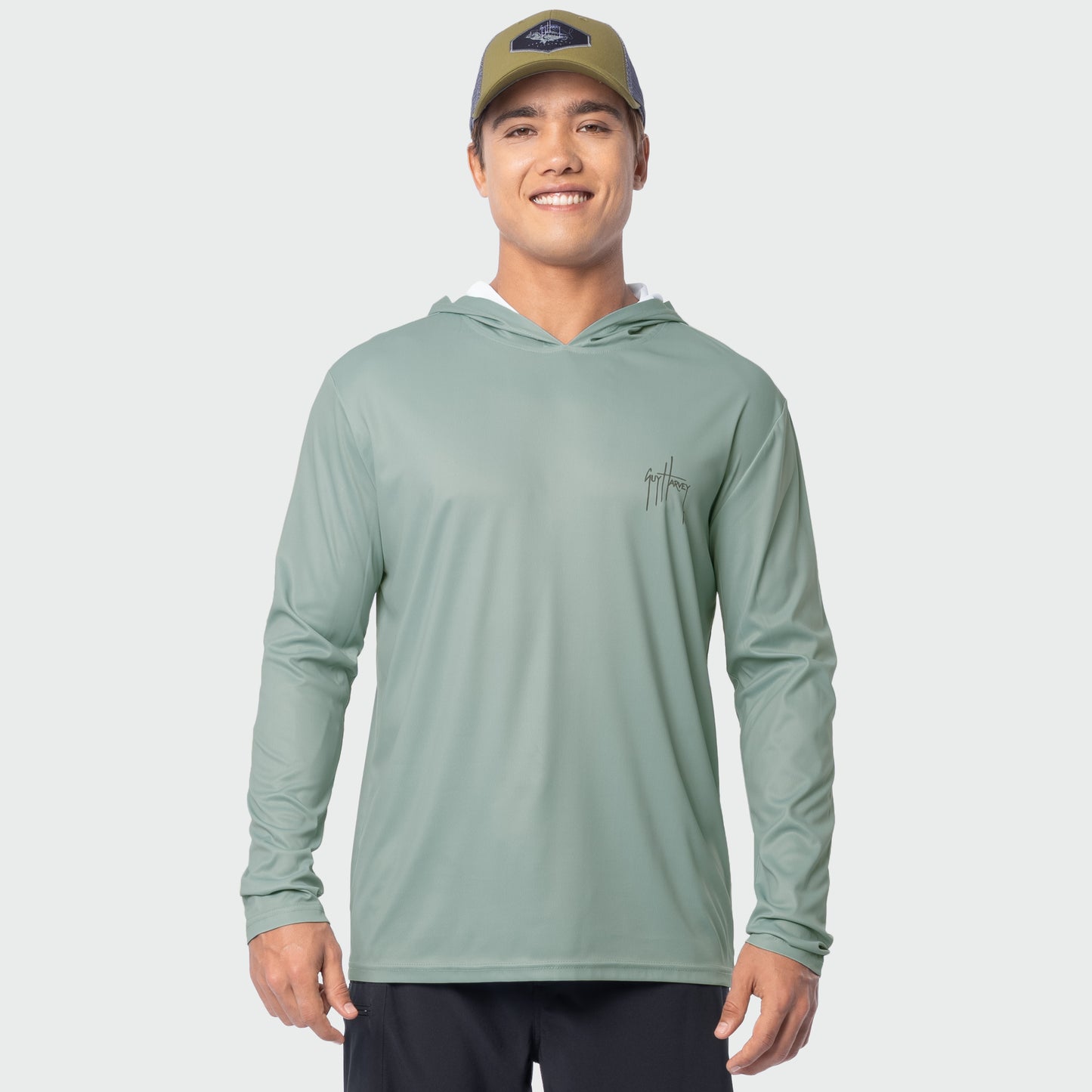 Eco Cast Sun Protection Hoodie - Freshwater Camo