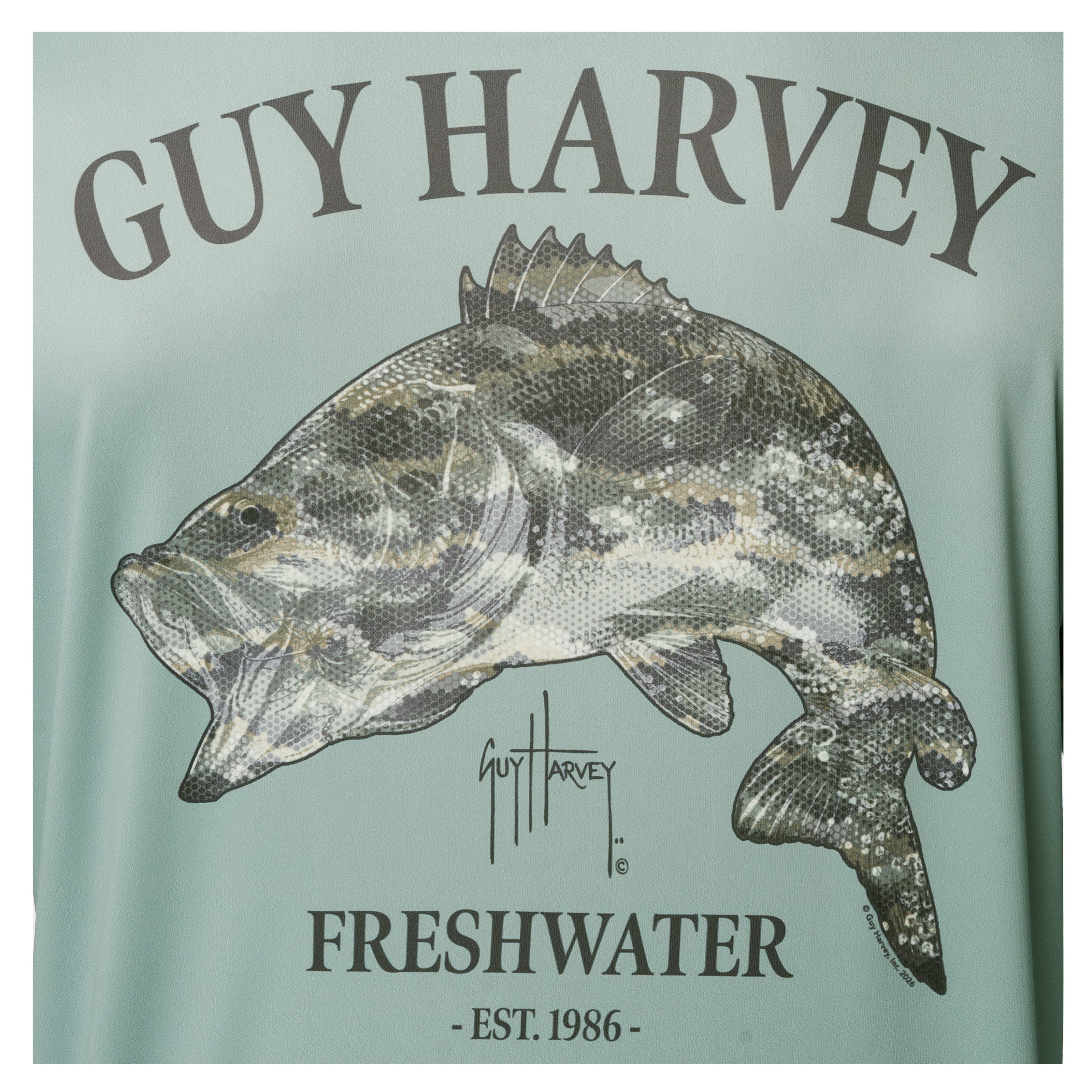 Eco Cast Sun Protection Hoodie - Freshwater Camo