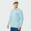 Eco Cast Sun Protection Hoodie - Saltwater Stamp