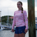 Eco Cast Sun Protection Rouched Top - Pale Camo