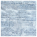 Light blue and white textured fabric with a subtle wavy pattern, shown as a flat square sample.