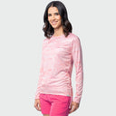 Eco Cast Sun Protection Rouched Top - Pale Camo