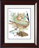 "Everglades Collage" Mini Print