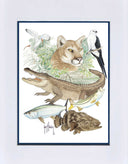 "Everglades Collage" Mini Print