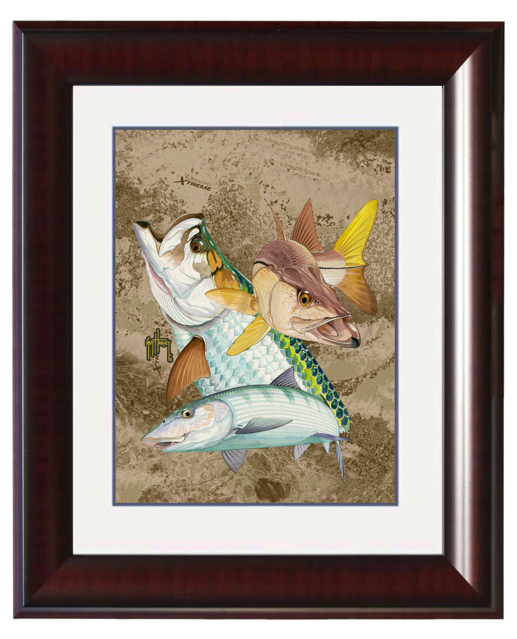 Realtree Xtreme Inshore Collage Mini Print View 2