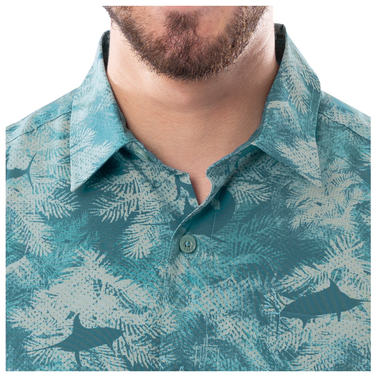 Men's Urban Palms Performance Fishing Shirt