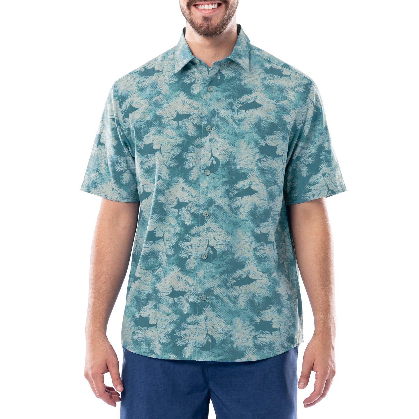 Men's Urban Palms Performance Fishing Shirt