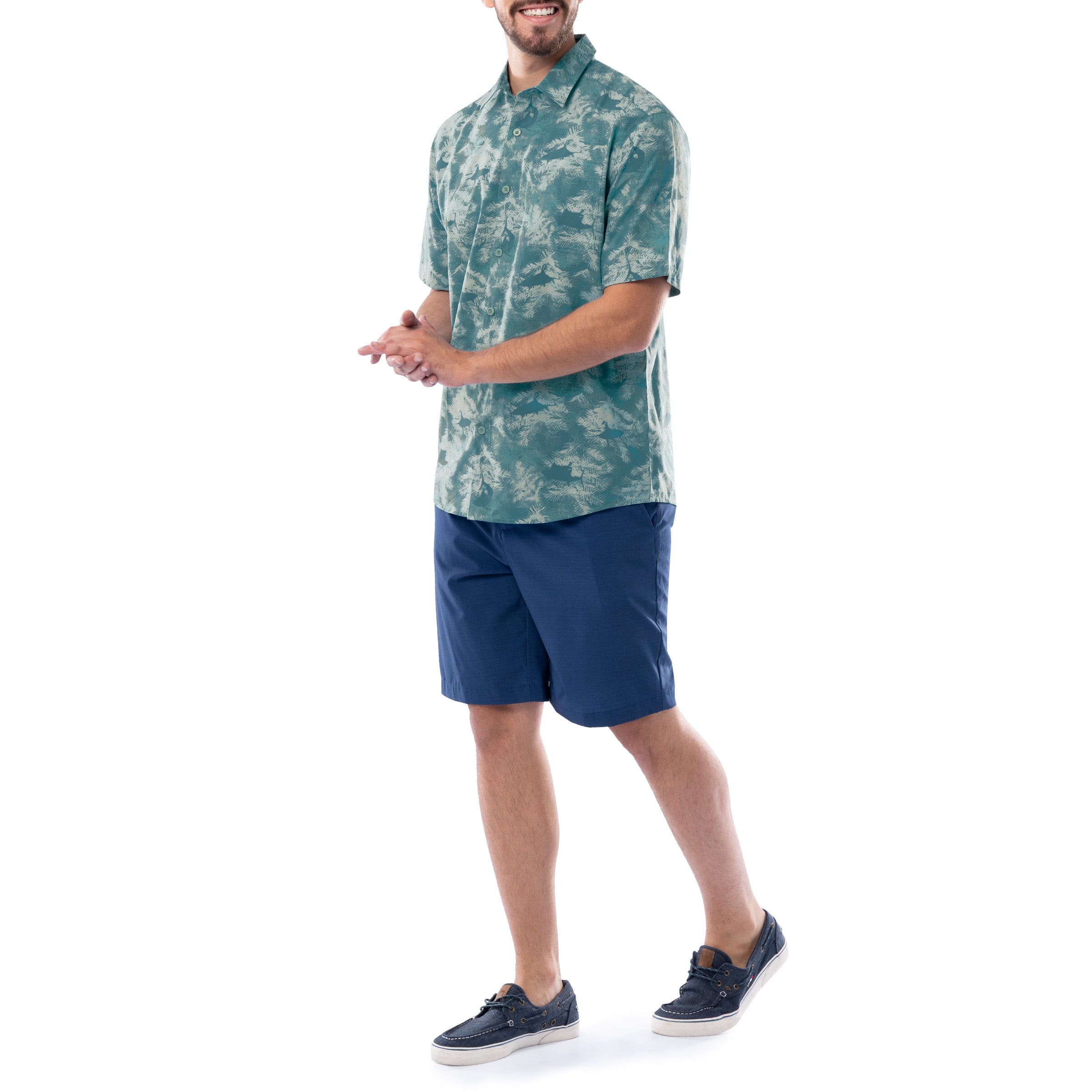 Men's Urban Palms Performance Fishing Shirt