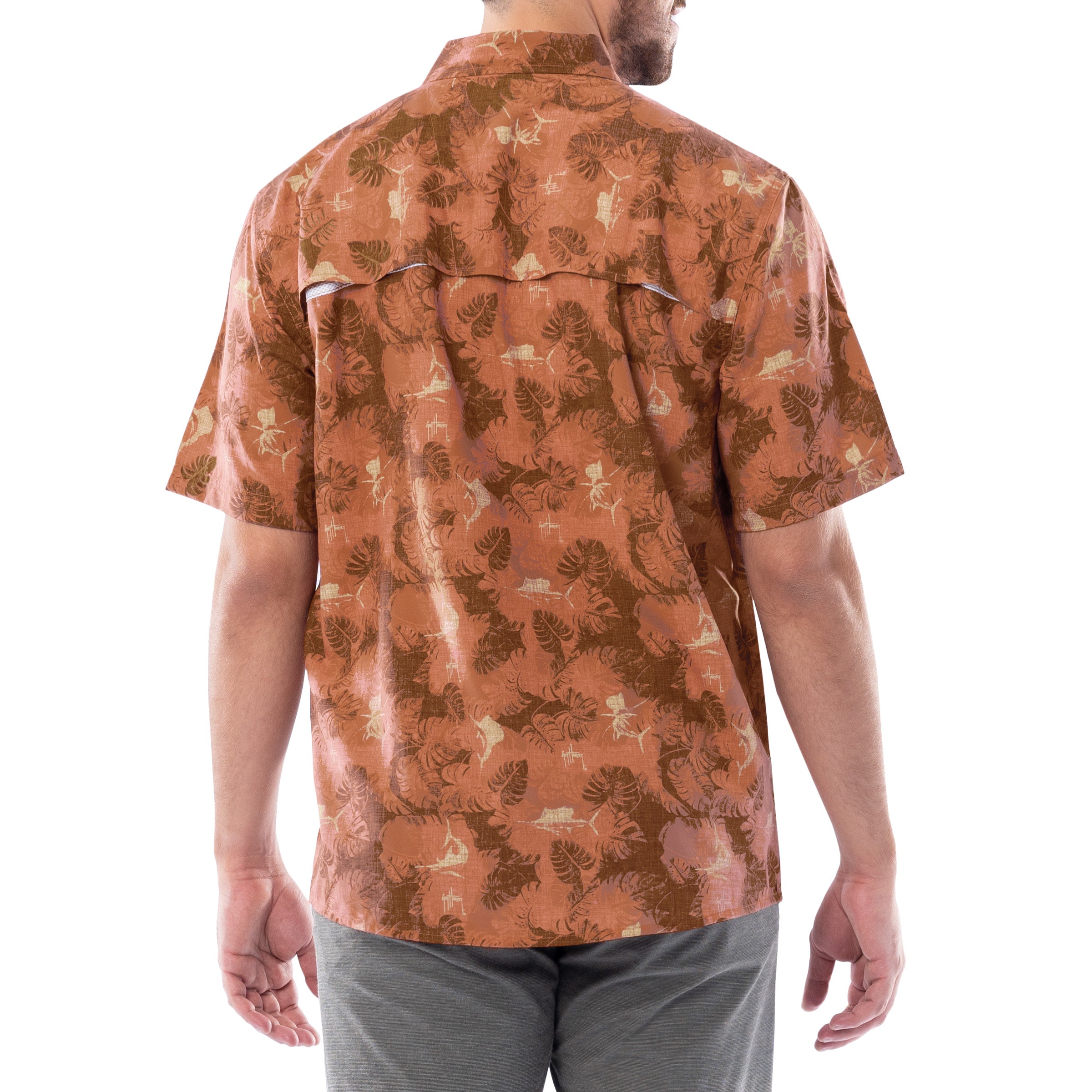 Men's Abstract Shade Performance Fishing Shirt