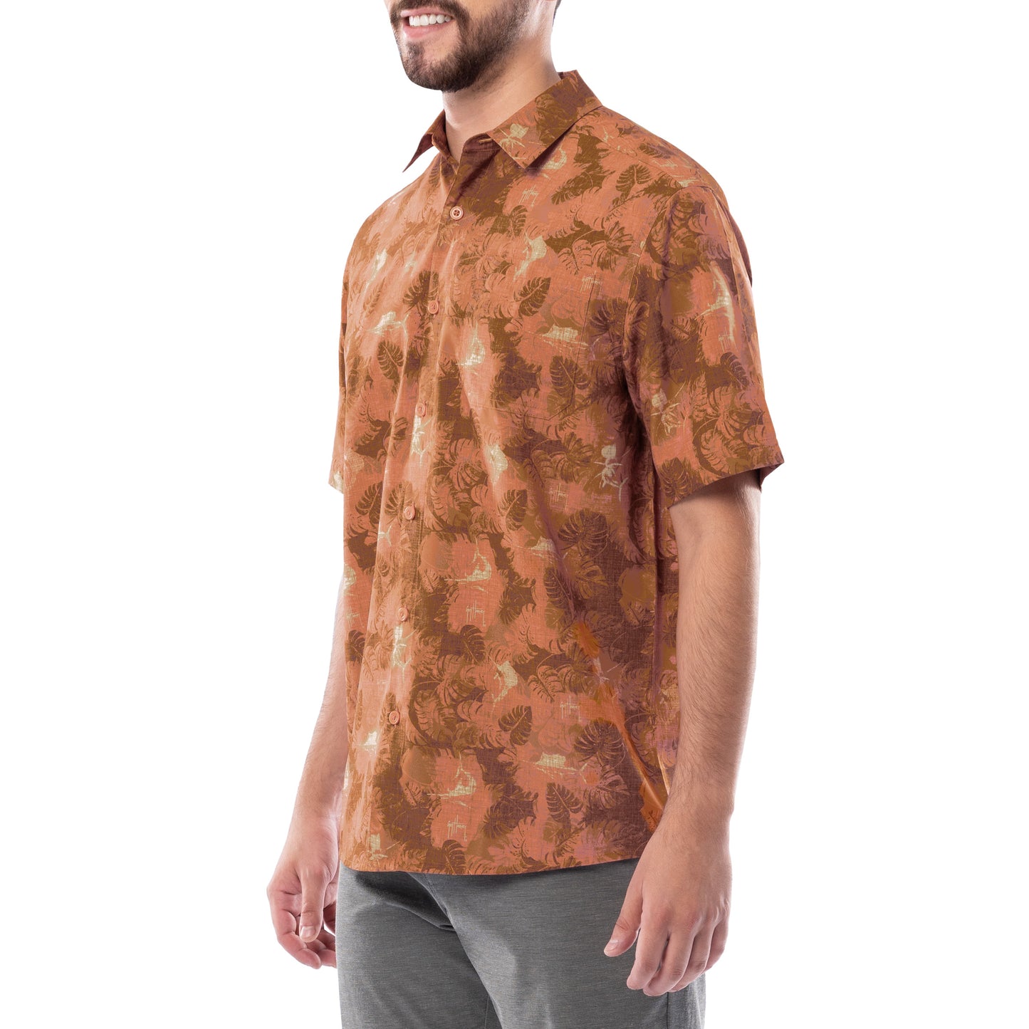 Men's Abstract Shade Performance Fishing Shirt