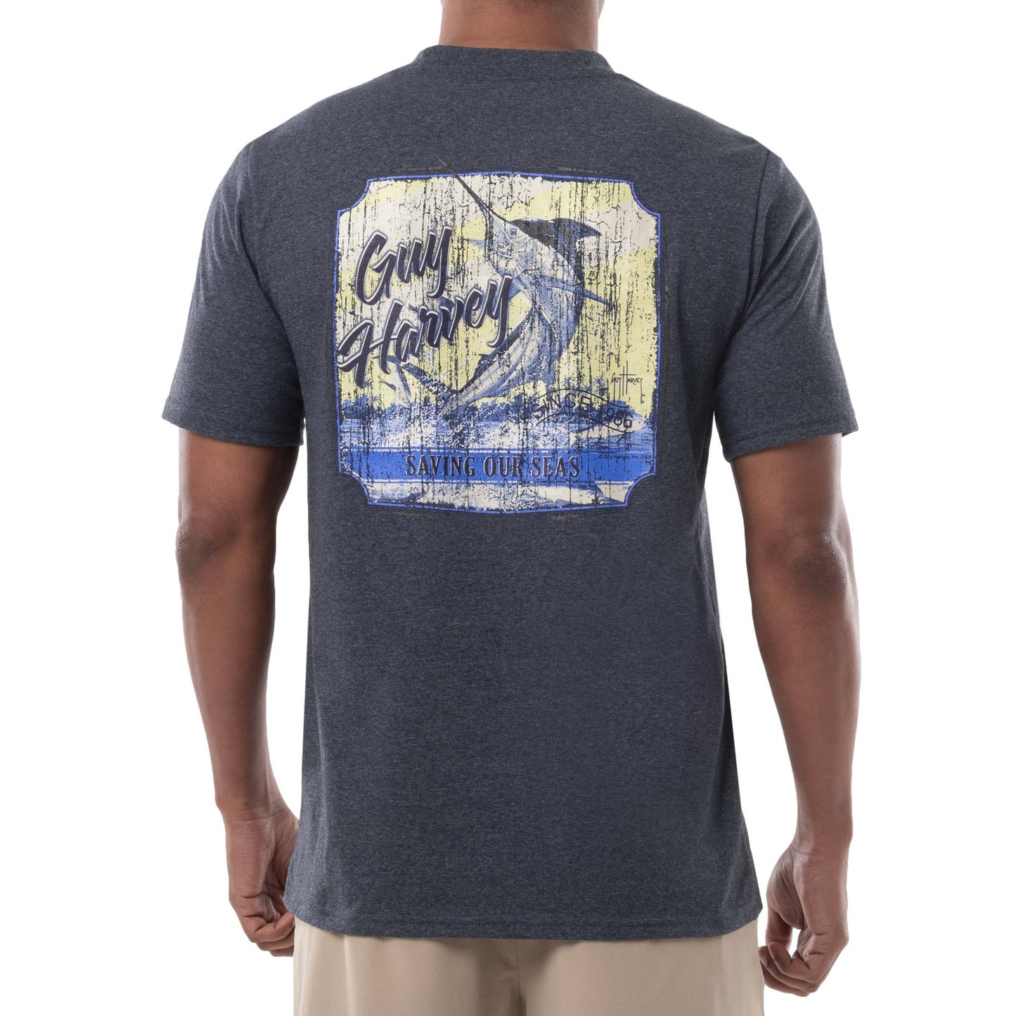 Men's Saving Our Seas Threadcycled Short Sleeve Pocket T-Shirt View 1
